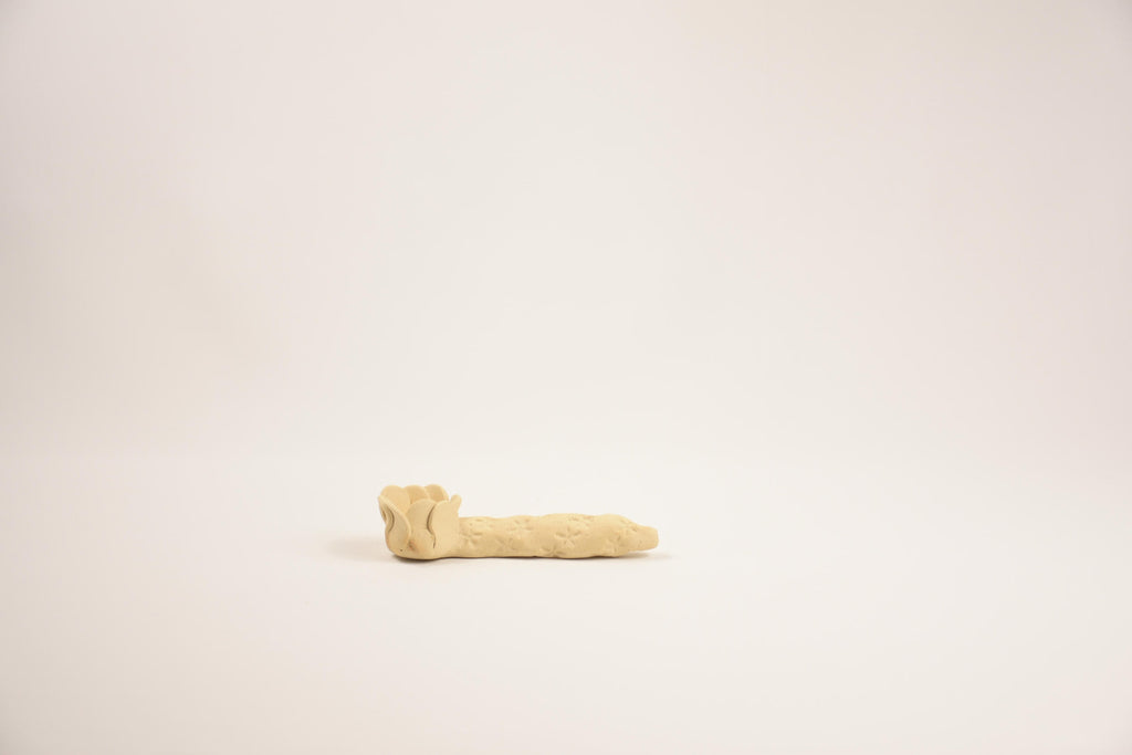 Ceramic Art Collection "Nuweiba Sands" | Handmade Beige Speckled Tray, Sculptural Set & Vessel