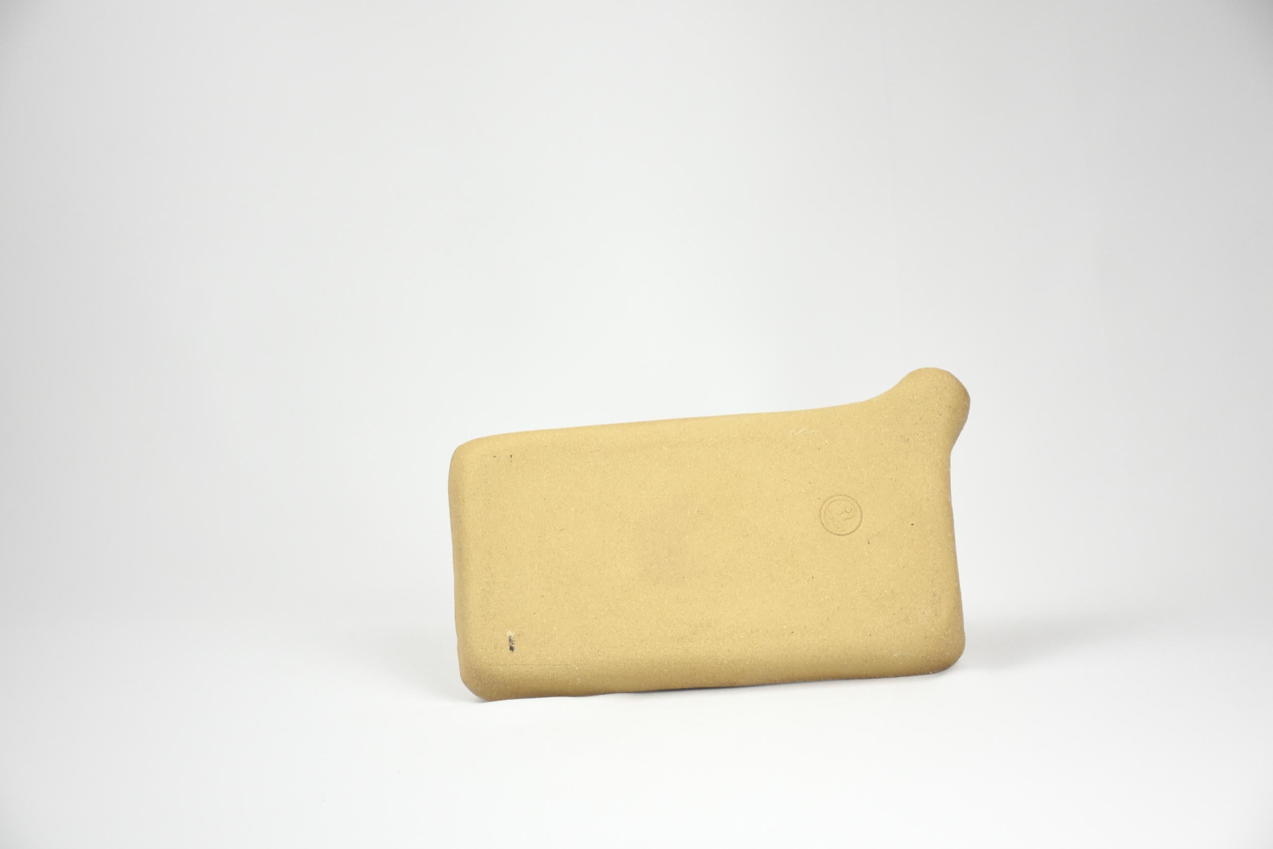 Ceramic Art Collection "The Sinai Oasis" | Handmade Beige Tray, Glazed Vessel & Sculptural Set