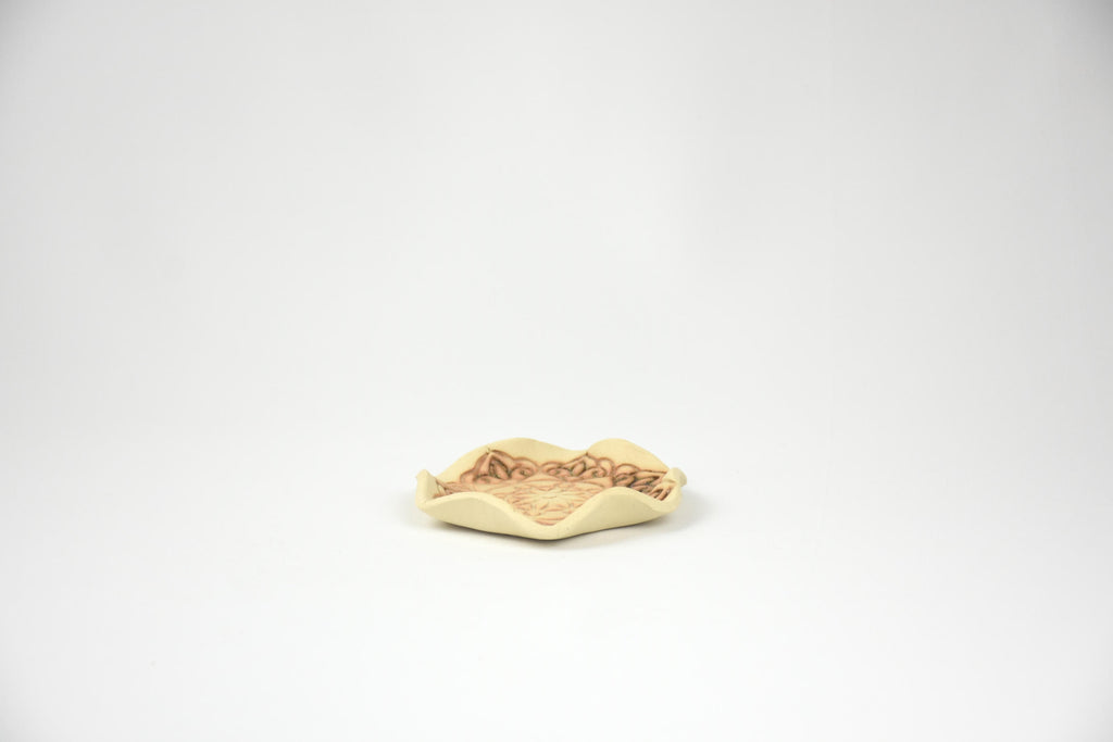 Ceramic Art Collection "The Canyon Echo" | Handmade Sculptural Set & Textured Vessel