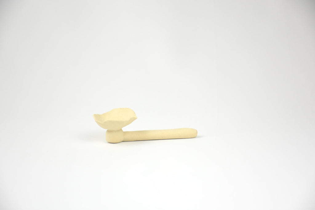 Ceramic Art Collection "The Desert Bloom" | Handmade Beige Tray, Sculptural Object & Vessel