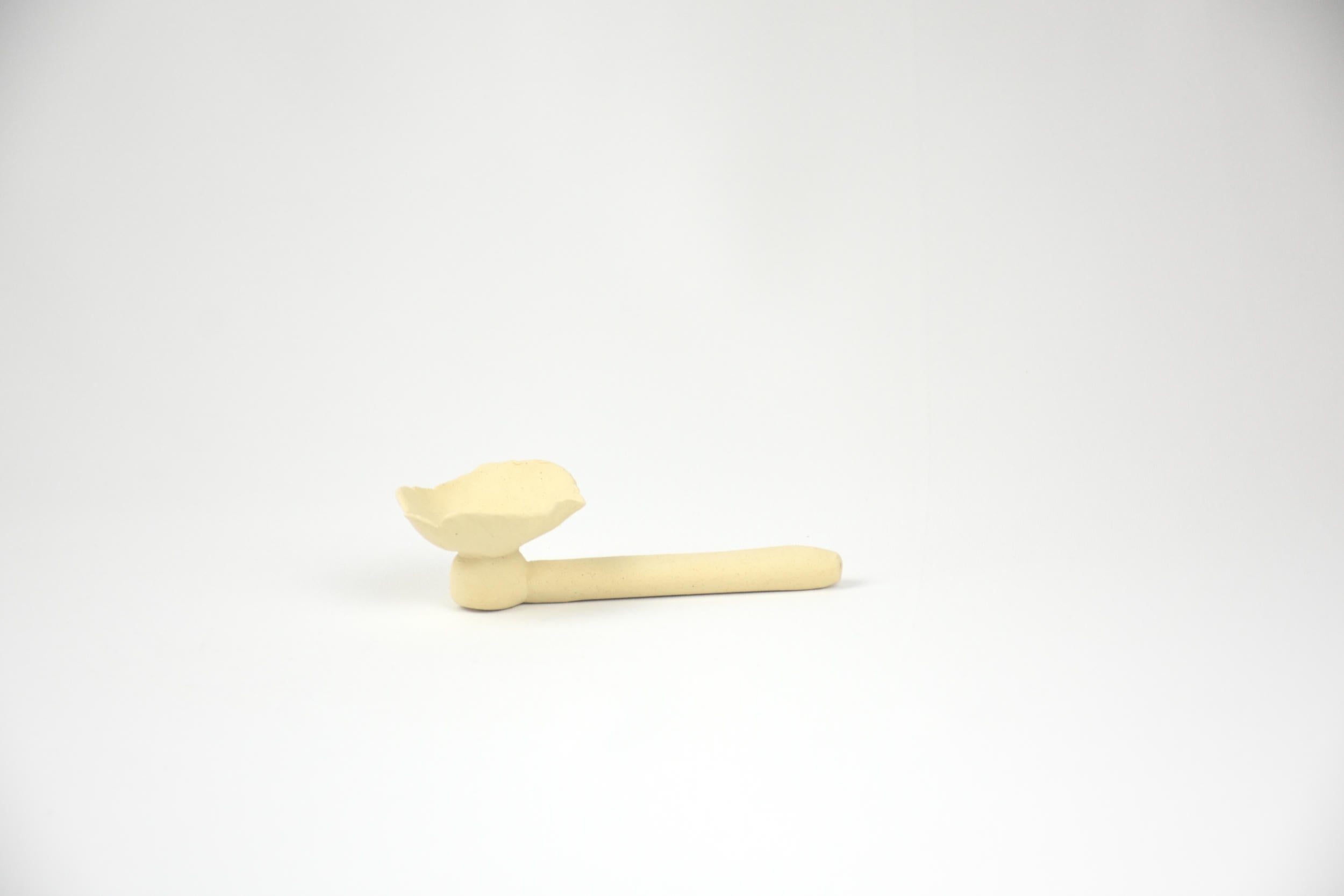 Ceramic Art Collection "The Desert Bloom" | Handmade Beige Tray, Sculptural Object & Vessel