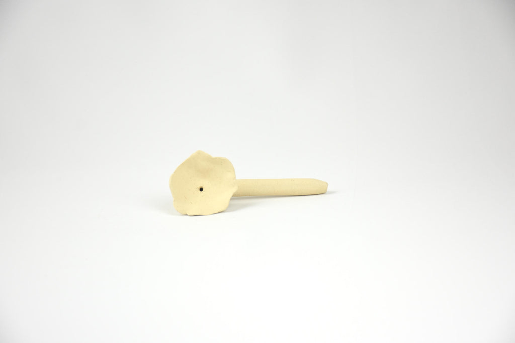 Ceramic Art Collection "The Desert Bloom" | Handmade Beige Tray, Sculptural Object & Vessel