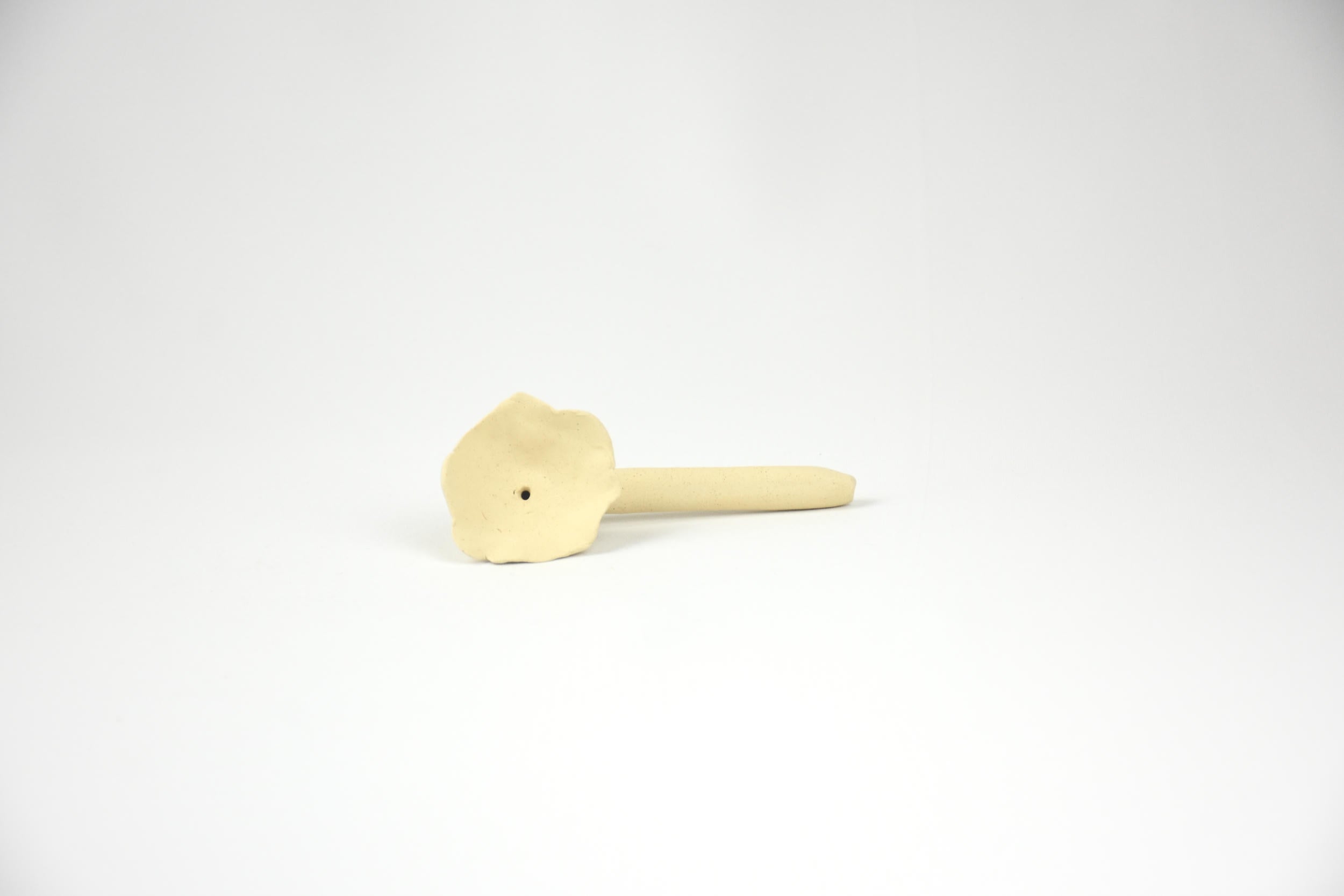 Ceramic Art Collection "The Desert Bloom" | Handmade Beige Tray, Sculptural Object & Vessel