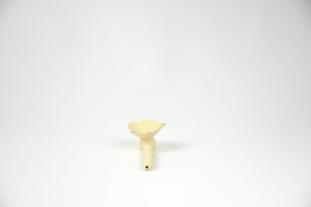 Ceramic Art Collection "The Desert Bloom" | Handmade Beige Tray, Sculptural Object & Vessel