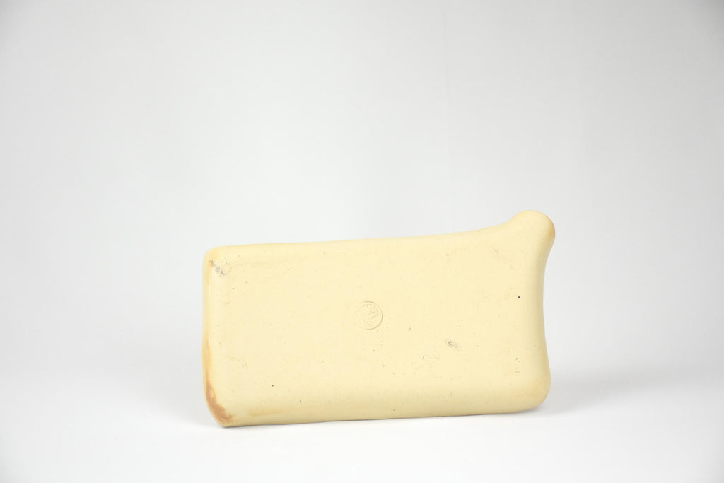 Ceramic Art Collection "The Desert Bloom" | Handmade Beige Tray, Sculptural Object & Vessel