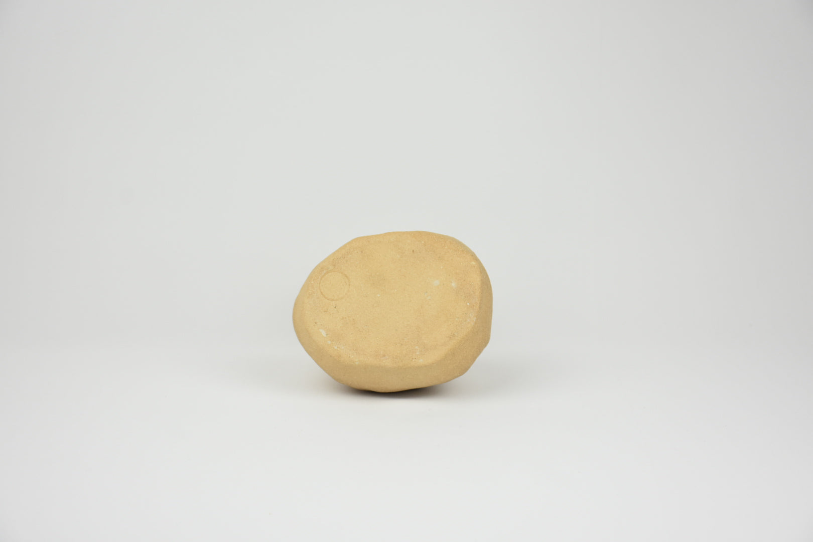Ceramic Botanicals Set "The Wadi Stone" | Two-Tone Handmade Tray & Curved Kit | Spice Crusher, Storage Pebble & Mandala Spice Dish